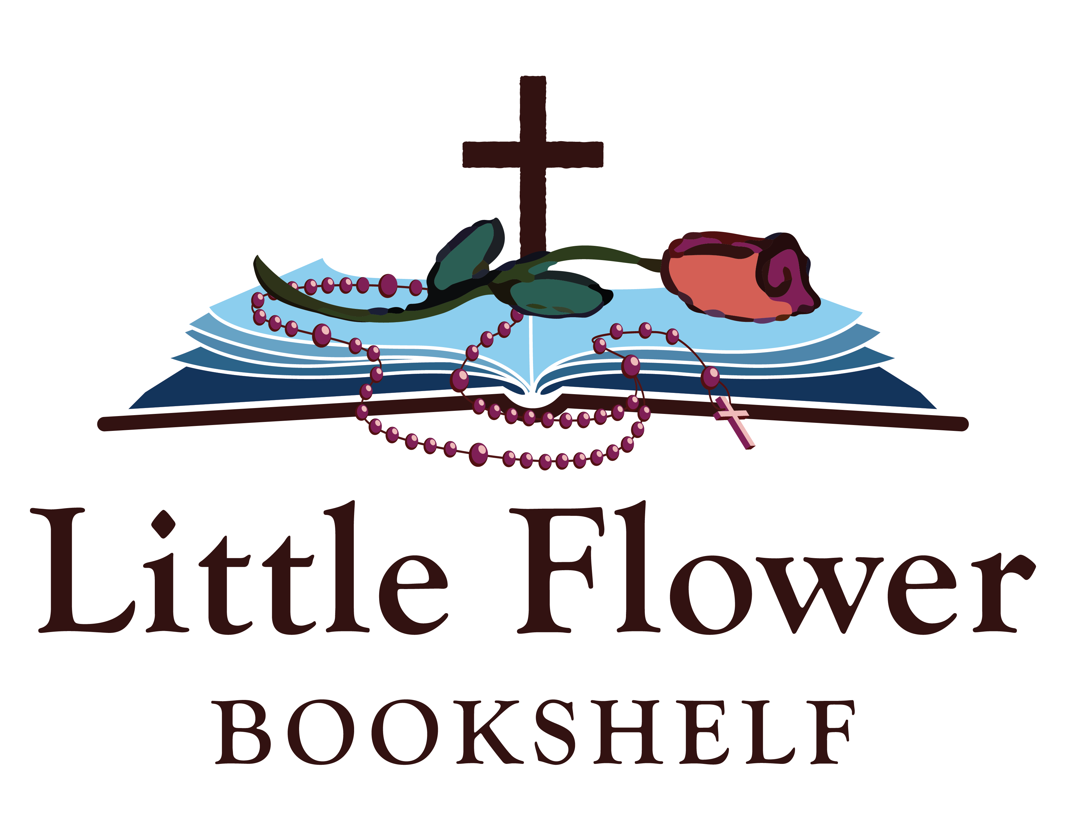 Little Flower Bookshelf logo